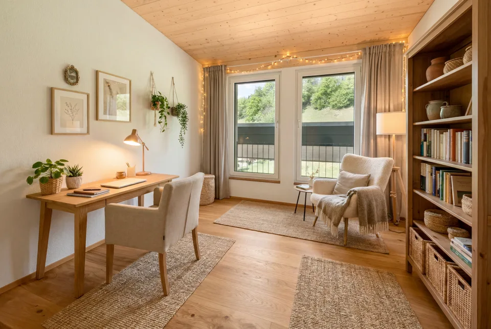 3.5-Zimmer-Dachwohnung mit Bergpanorama – Foto 11 von 29
