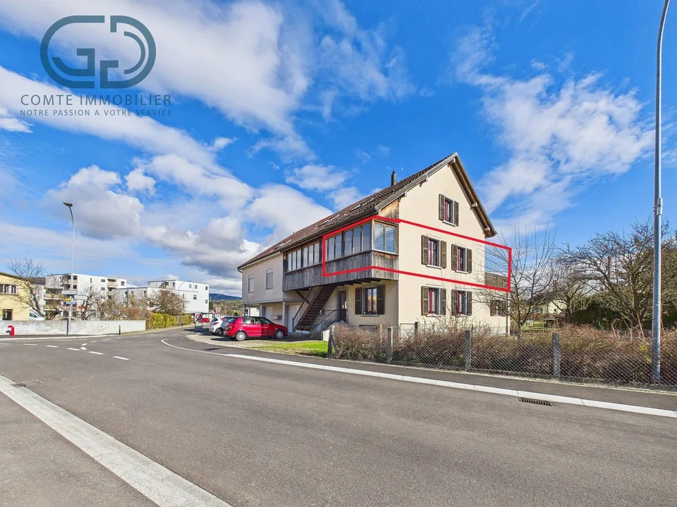 Appartement de 3.5 pces au centre du village