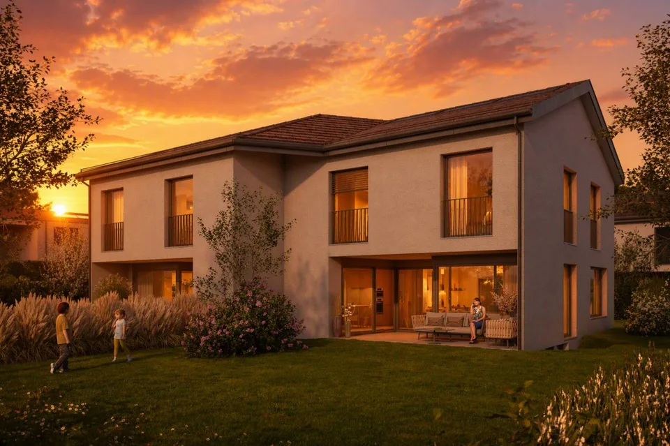 CORÇALIA  Villa jumelle neuve à Corcelles-près-Payerne