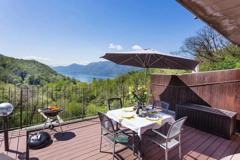 Reihenhaus mit Seeblick - Dumenza