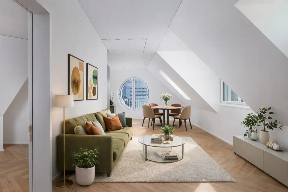 Erstbezug: Hochwertige Dachwohnung mit privatem Panorama-Rooftop