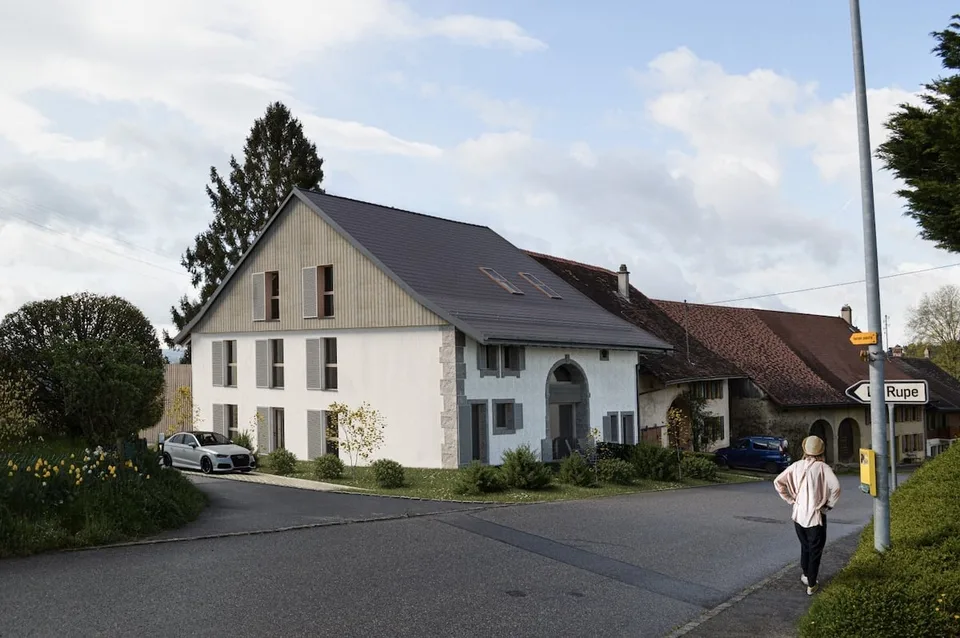 Das Bauvorhaben hat begonnen! Errichtung von 3 Wohnungen mit 4,5 und 5,5 Zimmern. Ab CHF 795'000.--