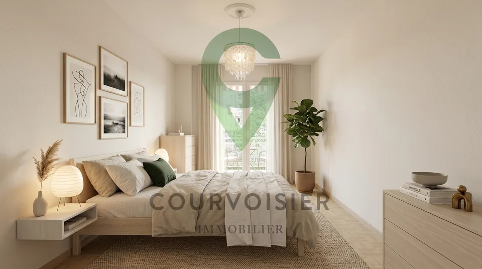 Bel appartement de 4,5 pièces au coeur d'un quartier verdoyant à Nyon