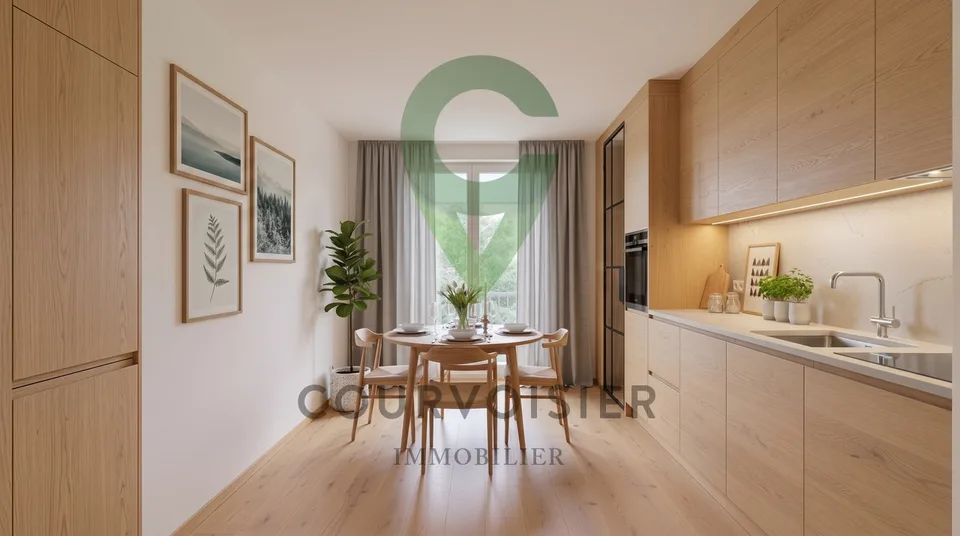 Bel appartement de 4,5 pièces au coeur d'un quartier verdoyant à Nyon