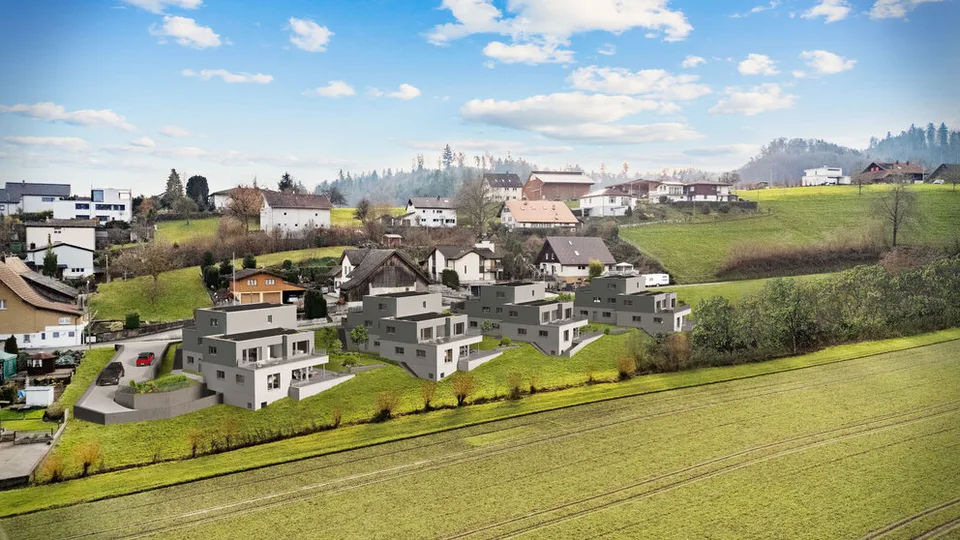 Neubau WÄLTIMATTE Unterkulm - letztes Einfamilienhaus einseitig angebaut – Foto 7 von 13