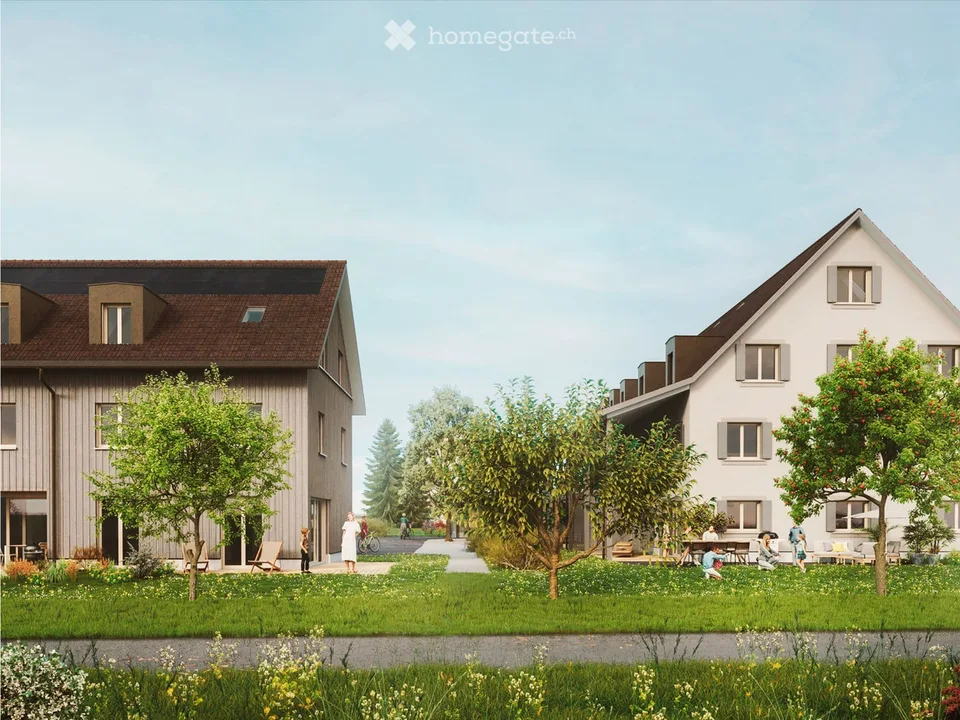 Eckhaus mit grossem Garten - Marthalerstrasse 27c in Alten