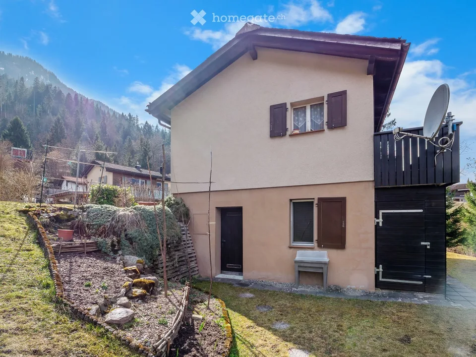 Charmantes Einfamilienhaus mit Bergblick auf die Churfirsten in Oberterzen; Adresse;  Wiese 16