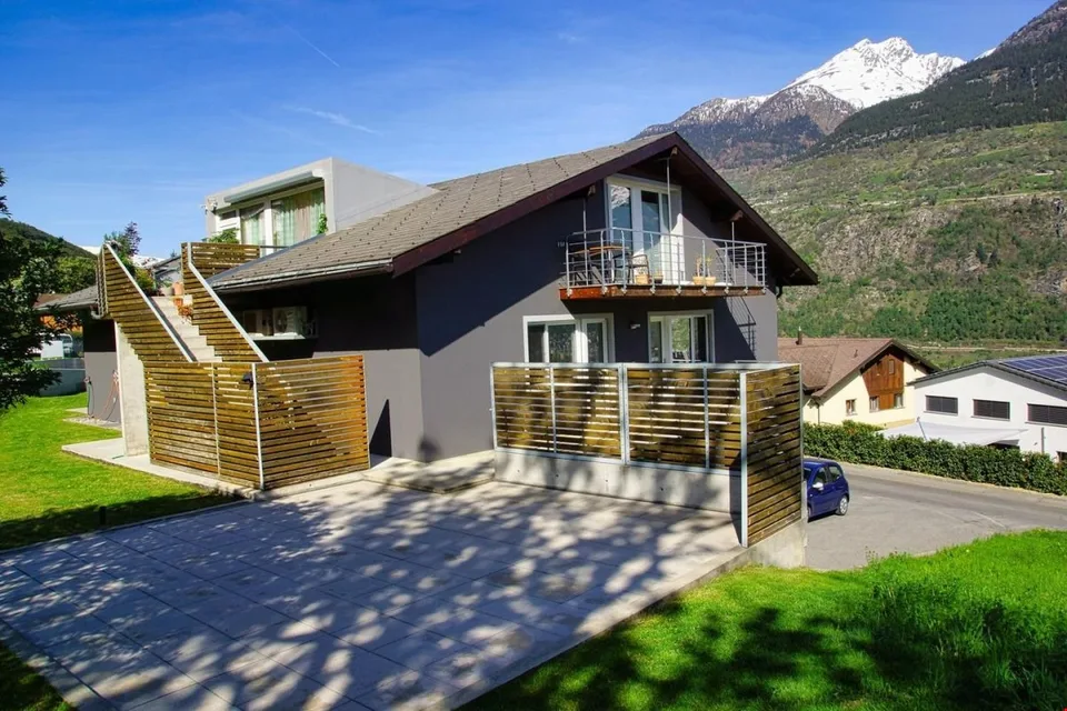 Sensational multi-family house with three apartments in Brig-Glis