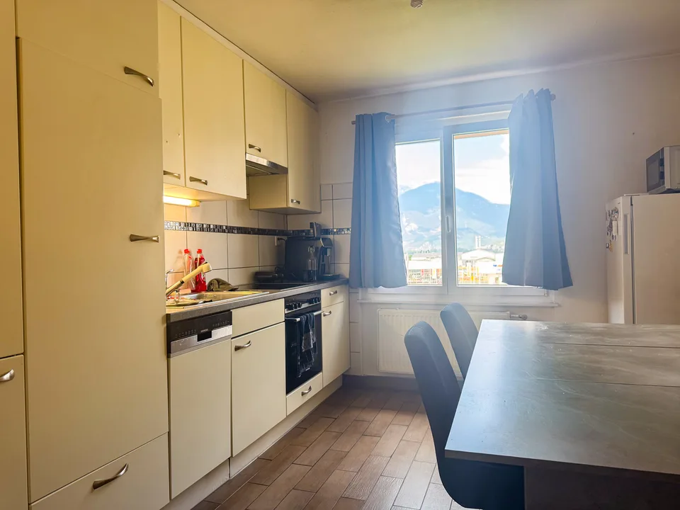 Dachgeschosswohnung 3.5 Zimmer hell in Monthey