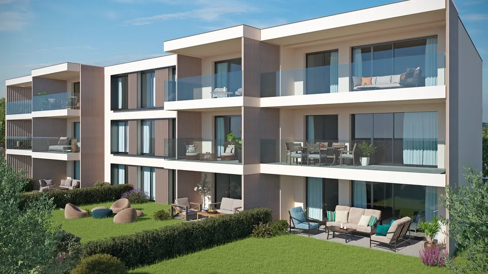 Nouveau projet à Bevaix – Appartement de 4,5 pièces au rez-de-chaussée avec jardin (lot E)