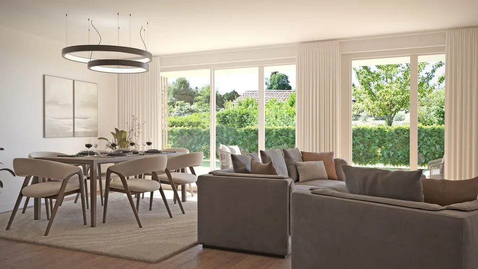 Nouveau projet à Bevaix – Appartement de 4,5 pièces au rez-de-chaussée avec jardin (lot E)