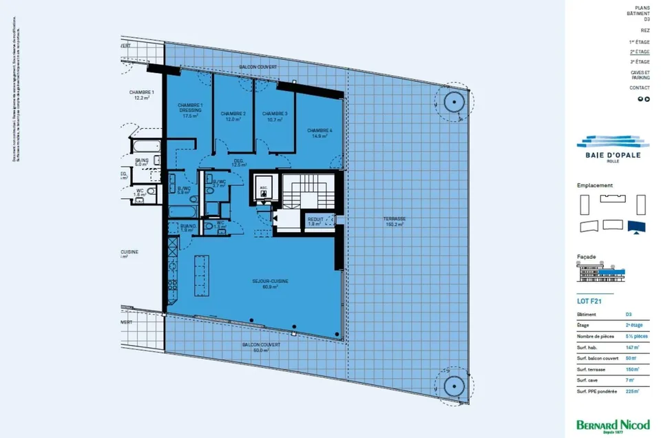 Magnifique appartement neuf de 5.5 pièces terrasse exclusive à 360 – photo 11 sur 31