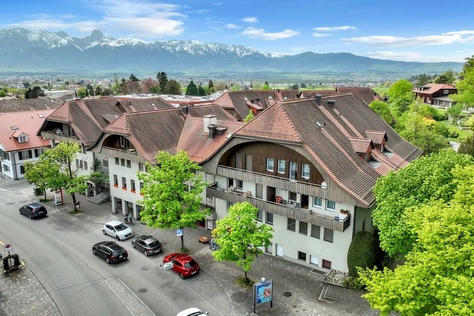 Quote di proprietà di appartamenti dell'edificio residenziale e commerciale "Oberdorf Märit"
