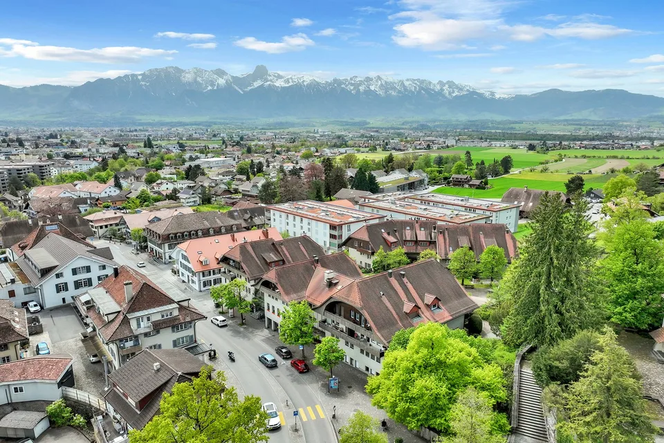 Quote di proprietà di appartamenti dell'edificio residenziale e commerciale "Oberdorf Märit"