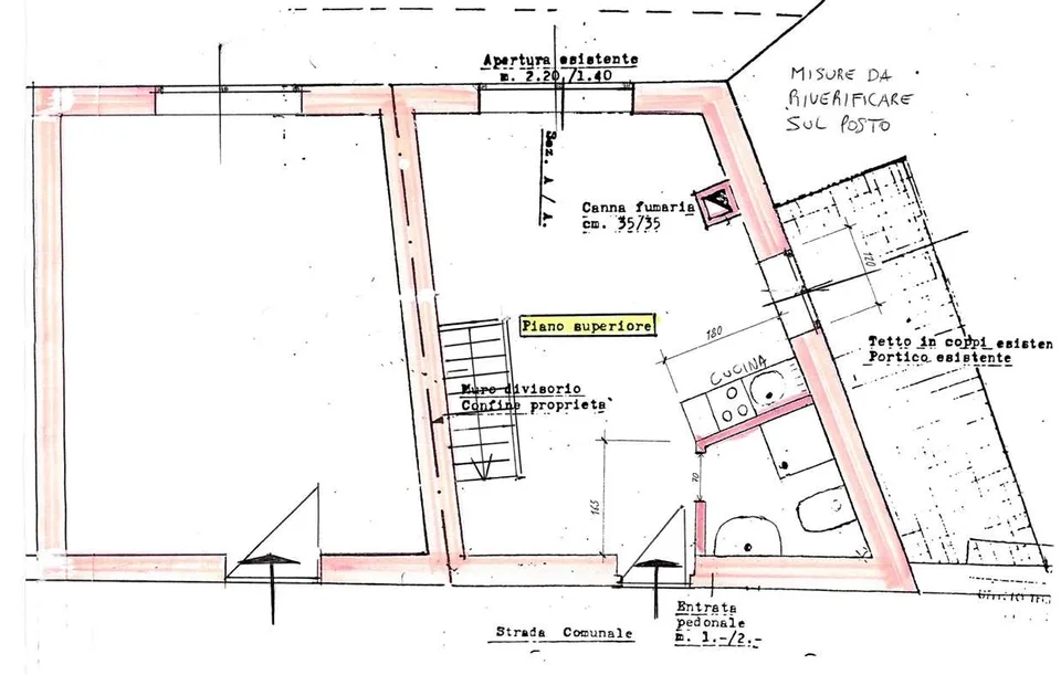 TORRICELLA TAVERNE: CASA DI NUCLEO DA RIATTARE con giardino – foto 9 di 10