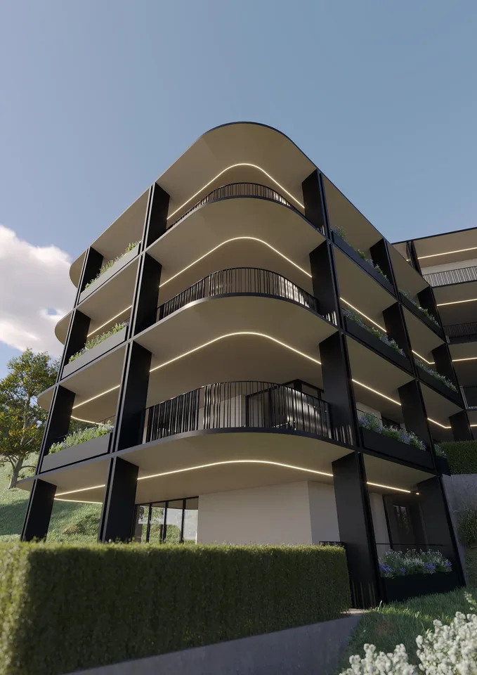 Appartamento 2.5 Locali con Terrazzo – Residenza Oasis | Pregassona ( posto auto escluso)