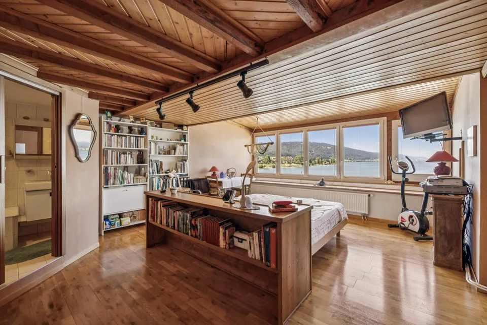Edificio con potenziale promozionale - vista impareggiabile sul lago di Joux