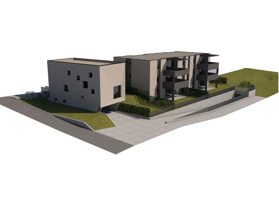 TERRENO SOLEGGIATO con licenza x 6 appartamenti