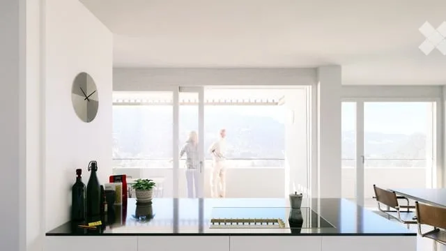 3.5-room apartment in Küblis