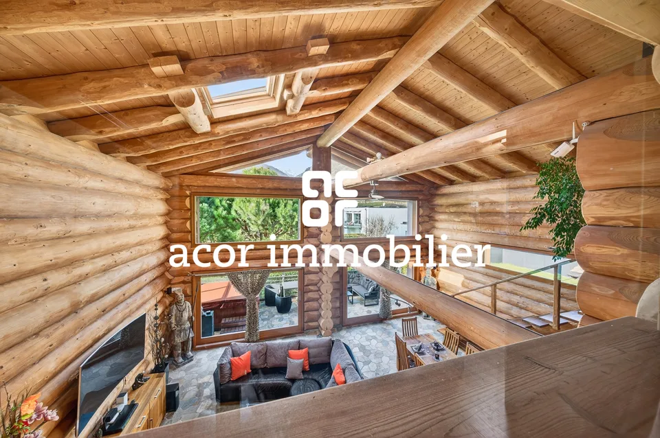 Holzblockhaus im kanadischen Chaletstil – Foto 7 von 11