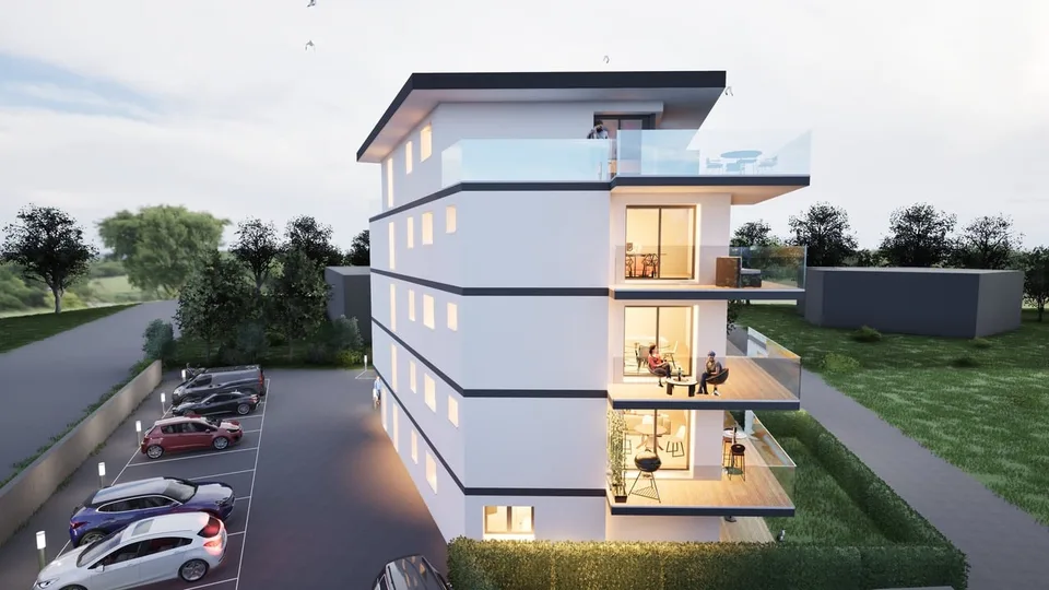 Schönes neues Apartment im Erdgeschoss mit großer Gartenoberfläche in Saxon! – Foto 12 von 12