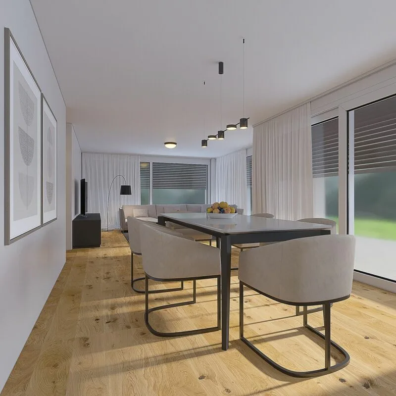 Appartamento di giardino moderno 5.5 locali con terrazza e giardino privato - Nuovo MFH Klösterli, Brig