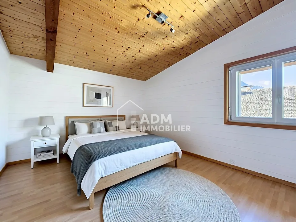Riddes, 3-Zimmer-Dachgeschosswohnung