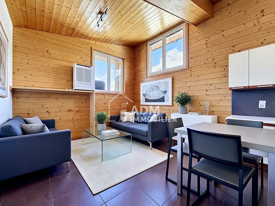Riddes, appartement 3 pièces en attique