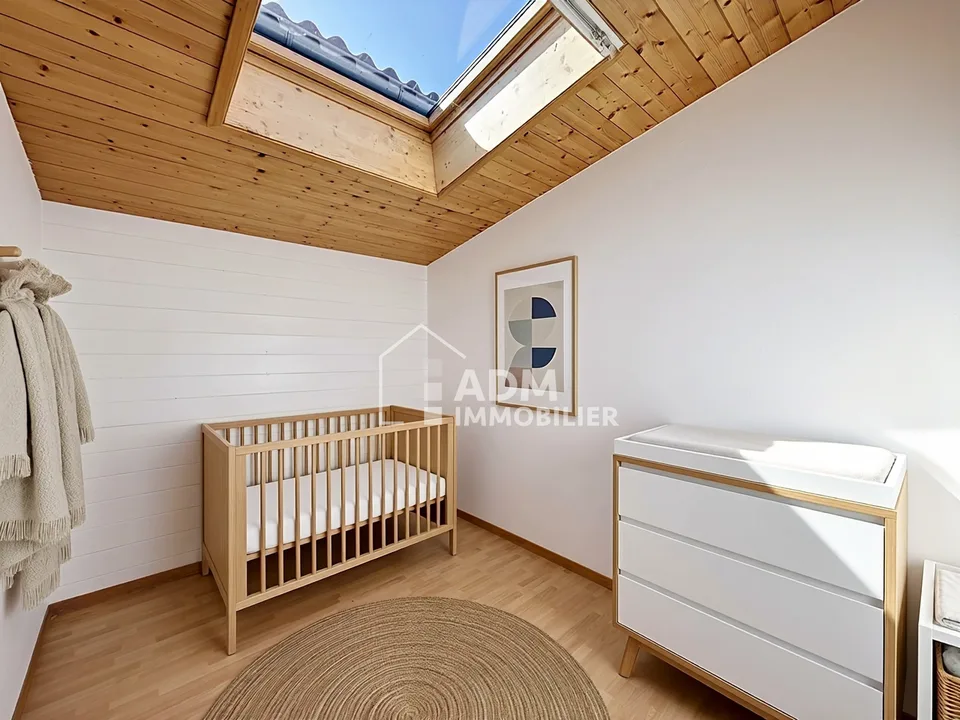 Riddes, 3-Zimmer-Dachgeschosswohnung
