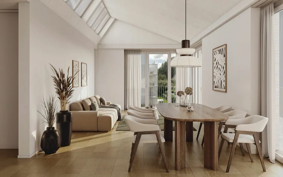 Exklusive 2.5 Zimmer-Attikawohnung mit privater Terrasse