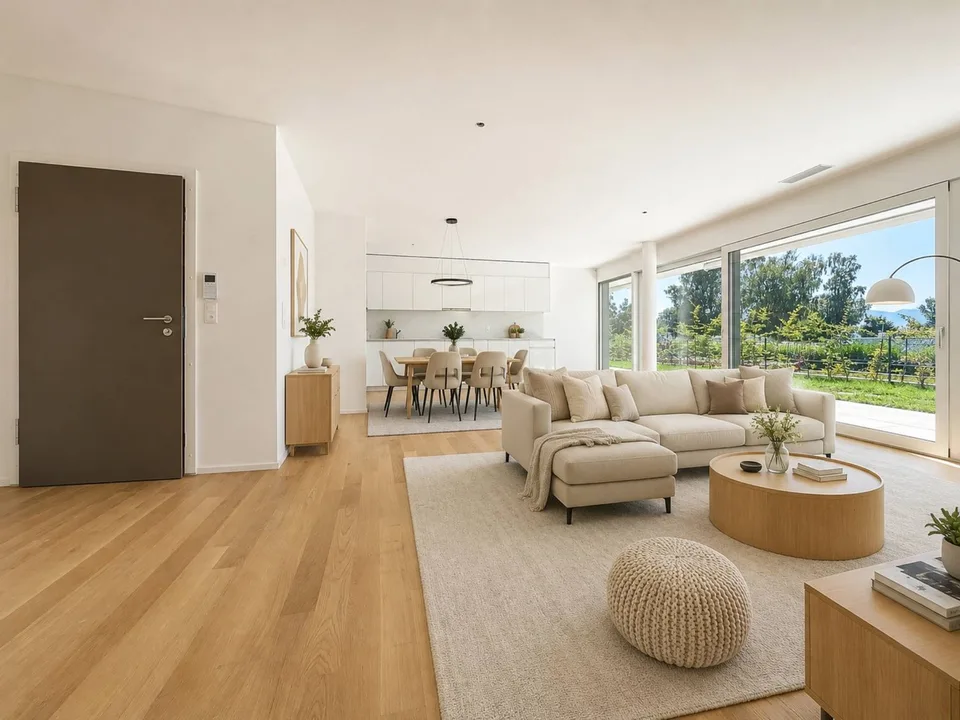Appartement neuf 3.5 pièces avec terrasse et jardin privatif