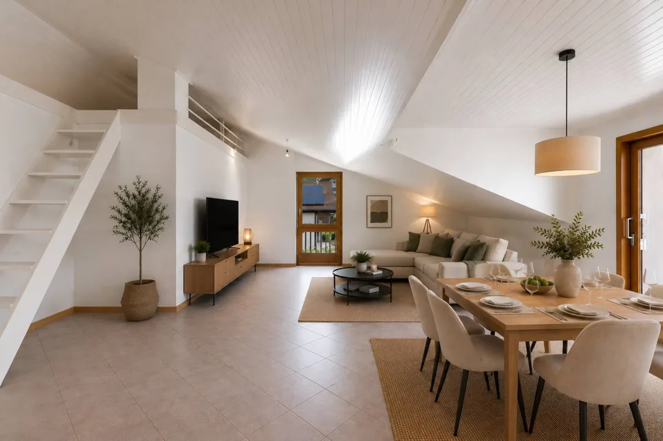 Vicino a Vevey: appartamento luminoso di 4.5 locali con ufficio indipendente
