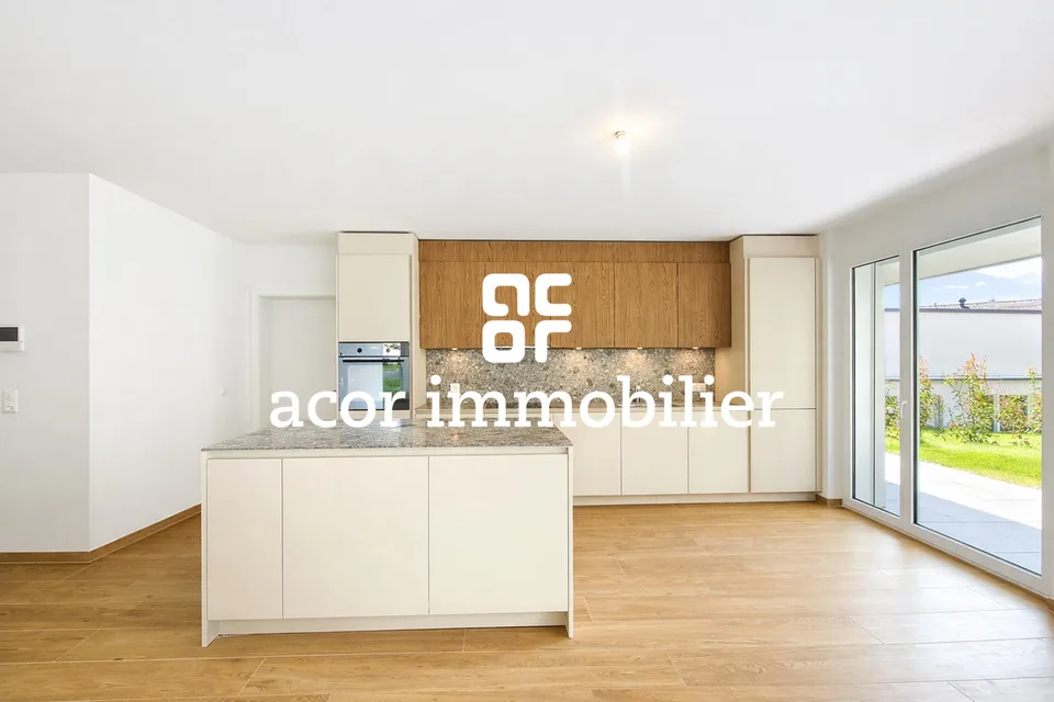 Magnificent 4.5 rooms new with terrace and garden in Vétroz!