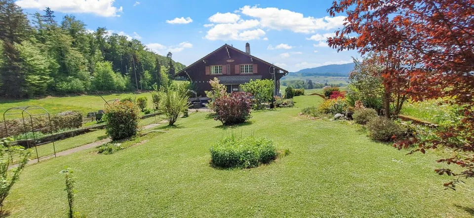 Chalet on the edge of the forest