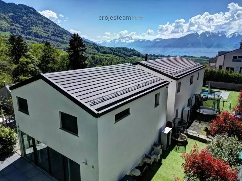 En bordure de zone forestière ? Villa contemporaine dans un cadre privilégié