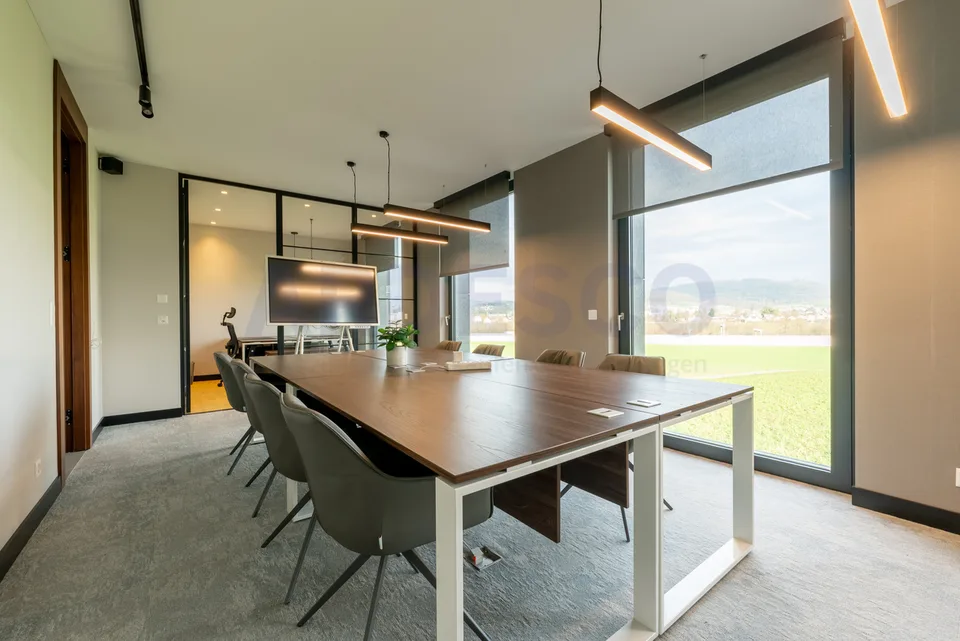 Design moderner Firmenstandort