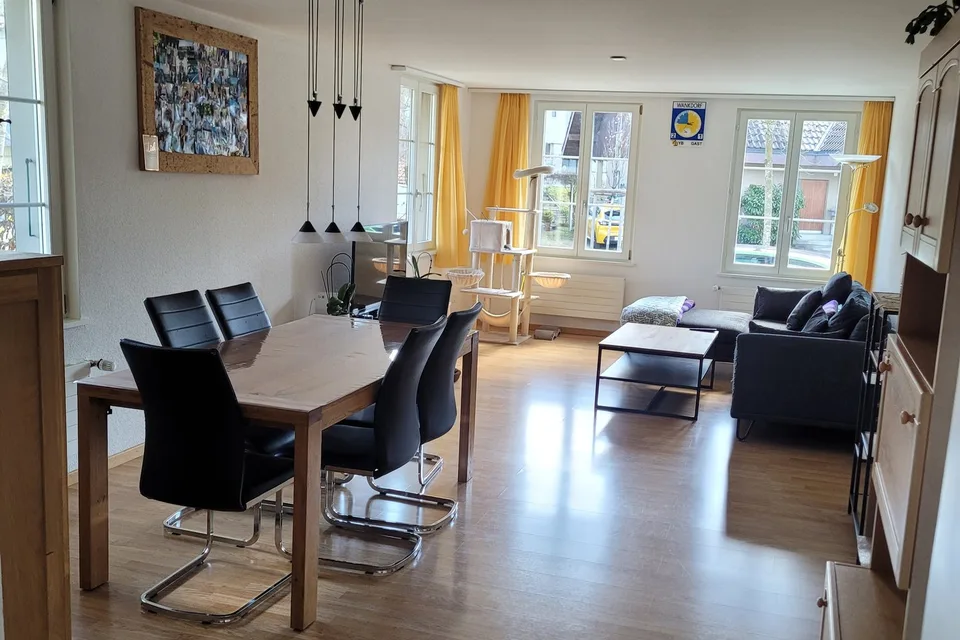3½ ZI-WOHNUNG IN ENGGISTEIN (BE), MÖBLIERT, TEMPORÄR