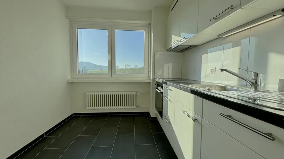 Bel appartement 4.5 pièces rénové avec vue à Delémont