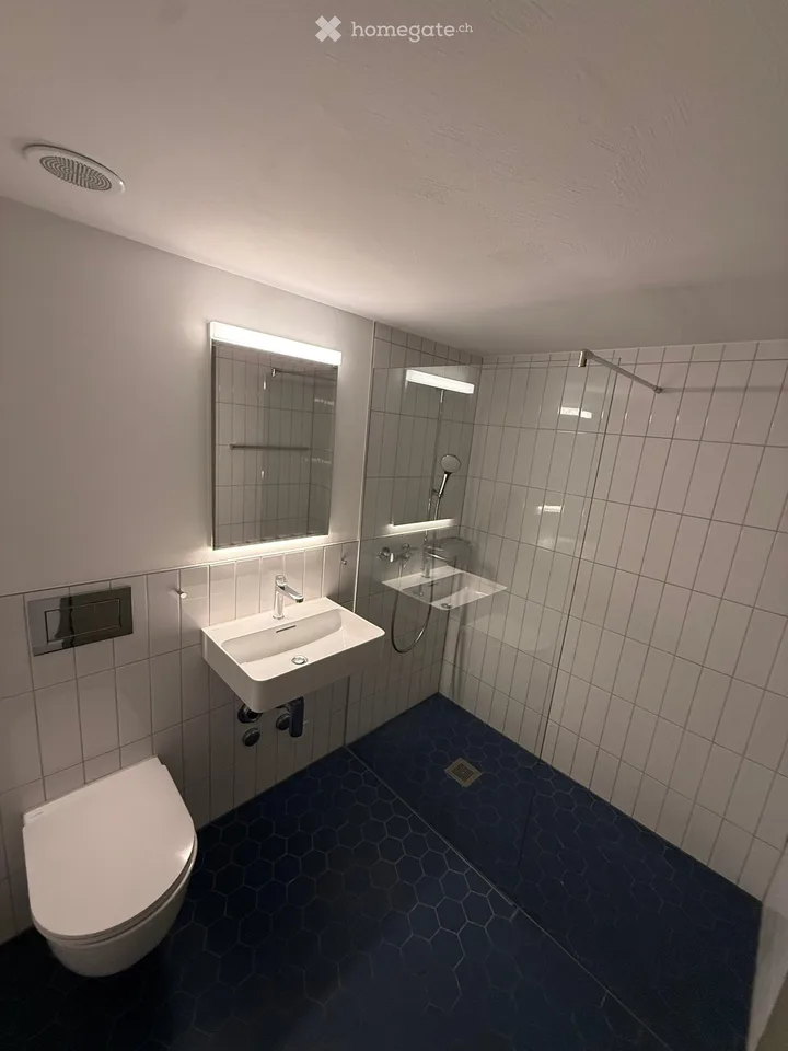 Moderne 1.5-Zimmer-Wohnung mit Balkon und schöner Aussicht in Mettmenstetten