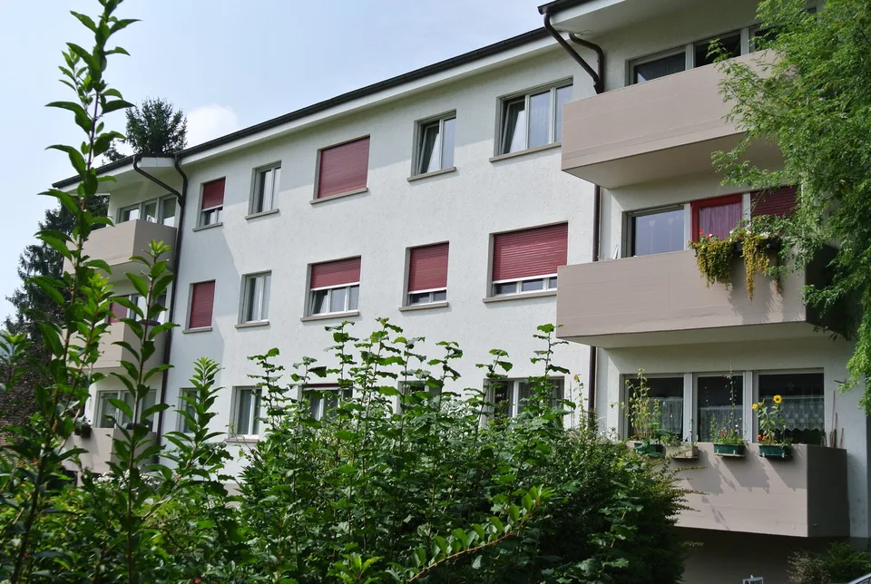 Beim Dorfkern, jedoch ruhige Lage