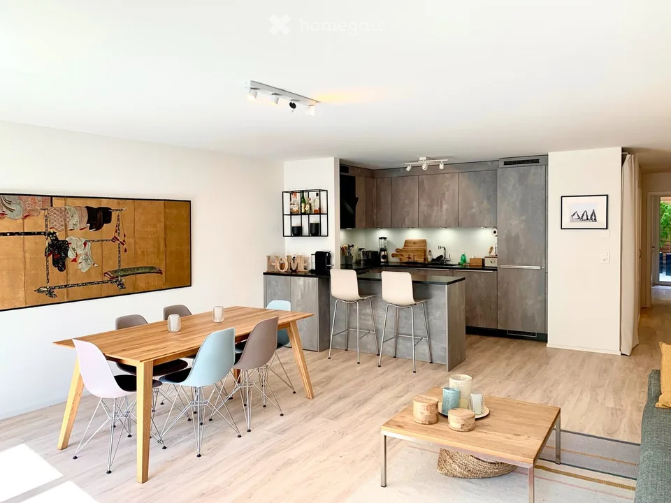 Appartement central 3.5 pièces, cour intérieure 40m2