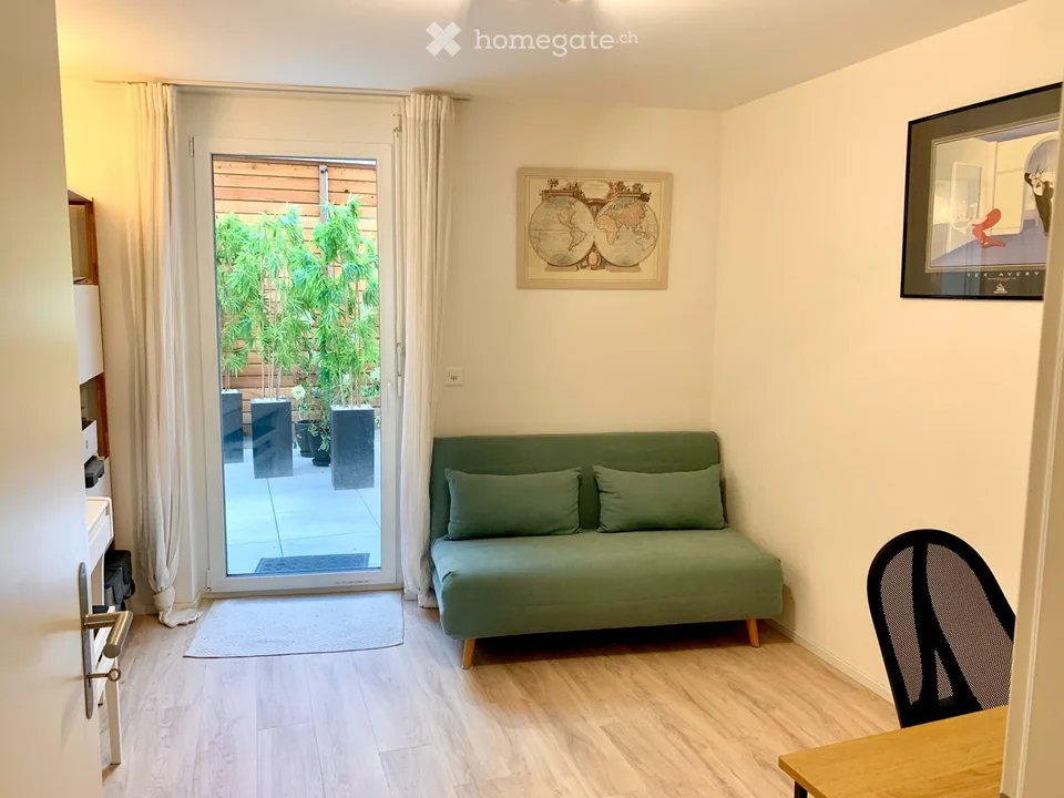 Appartement central 3.5 pièces, cour intérieure 40m2