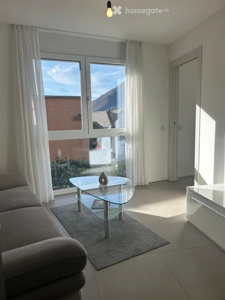 Rent 2 rooms apartment in Bellinzona