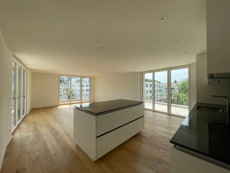 Exklusive 4.5-Zimmer-Attikawohnung mit Dachterrasse in Zürich Affoltern