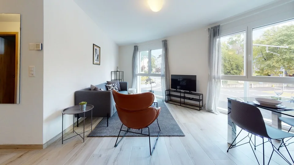 Moderne, vollständig möbliertes Apartment in Aigle – Foto 10 von 16
