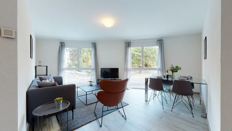 Appartement moderne entièrement meublé à Aigle