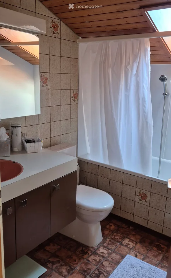 Charmante 3.5-Zimmer-Dachgeschosswohnung mit Balkon in ruhiger Lage
