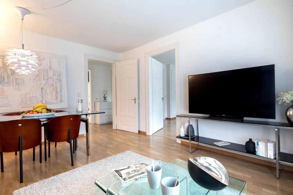 Appartement meublé de 3 pièces avec balcon à Zürich Wiedikon