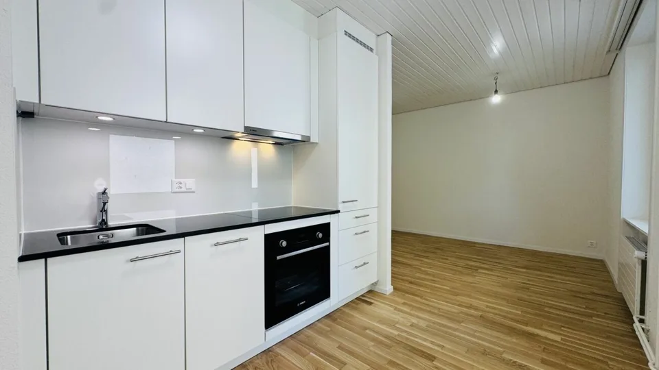 Primo affitto 2,5 locali con lavatrice/asciugatrice privata, ampio balcone e cantina