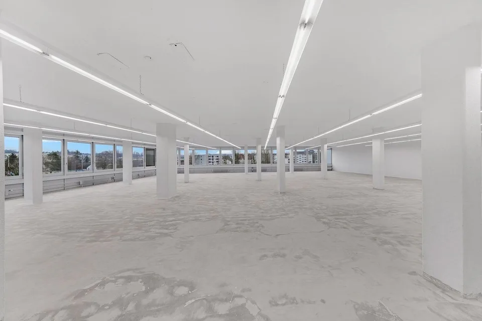 "Grosszügige Gewerbefläche mit 1'000 kg/m² Bodenlast!"